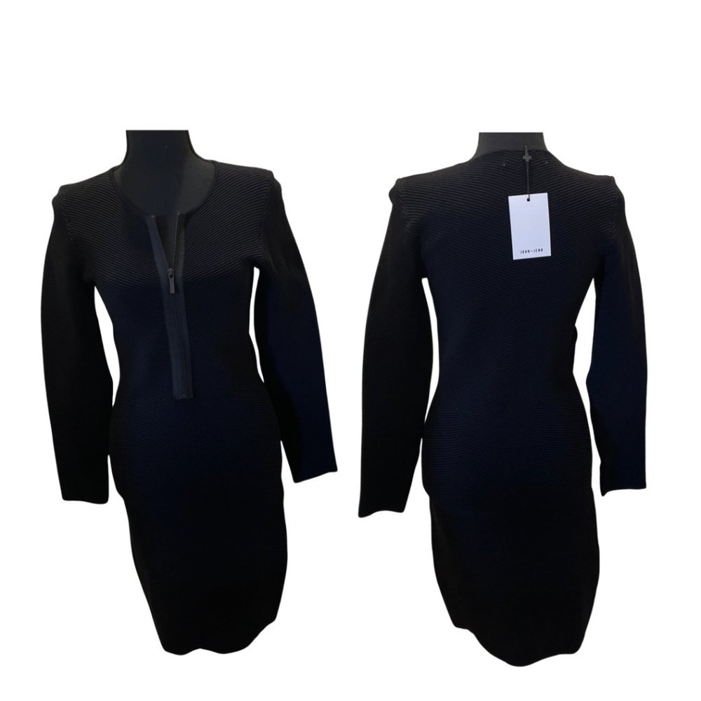 Sz S John & Jenn Black Dress NWT